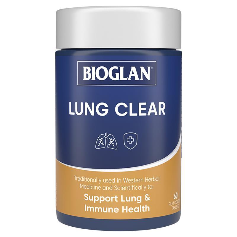 <b>바이오글랜</b> 렁 클리어 1개 60정 Bioglan Lung Clear