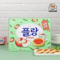 CW 청우 플랑 납작복숭아 160g / 타르트 간식