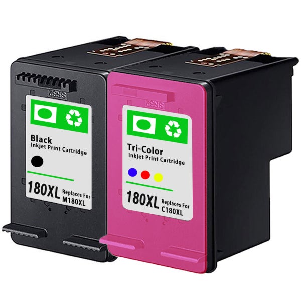 삼성 INK-M180 XL C180 XL 잉크세트 SL-J1660 SL-J1770FW 재생