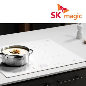 SK매직 3구 파워부스트 전기레인지 인덕션 렌지 IHR-B32A3 방문설치(무료), 빌트인, 화이트