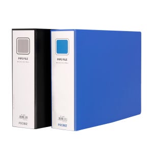 프로비즈 PP 2공 파이프 바인더 A4 6cm 가로형 공간격70mm