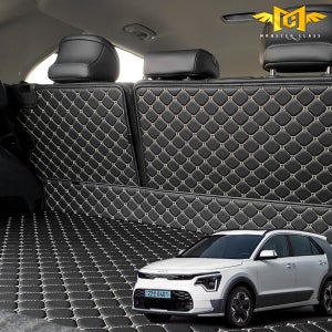디올뉴 니로 EV 가죽 퀼팅 트렁크 매트 몬스터클래스 차박 용품