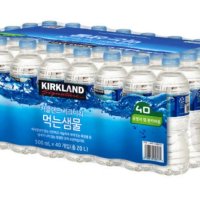 커클랜드 먹는샘물 생수 500ml x 40개