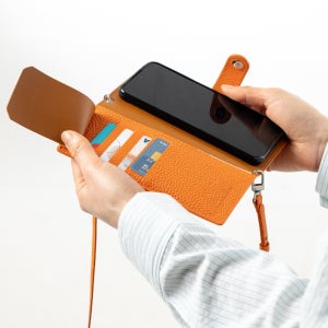 갤럭시 Z폴드2 제니스 천연소가죽 토고 슈렁컨 지갑형 다이어리 케이스