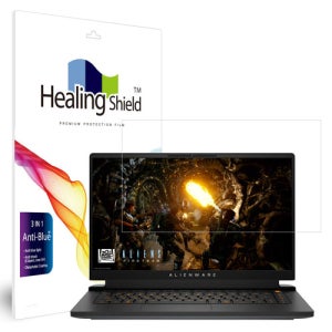 힐링쉴드 델 에일리언웨어 M15 R6 블루라이트차단 액정보호필름
