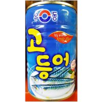 고등어 통조림 400g/4개 등푸른 생선 캔 김치 찌개