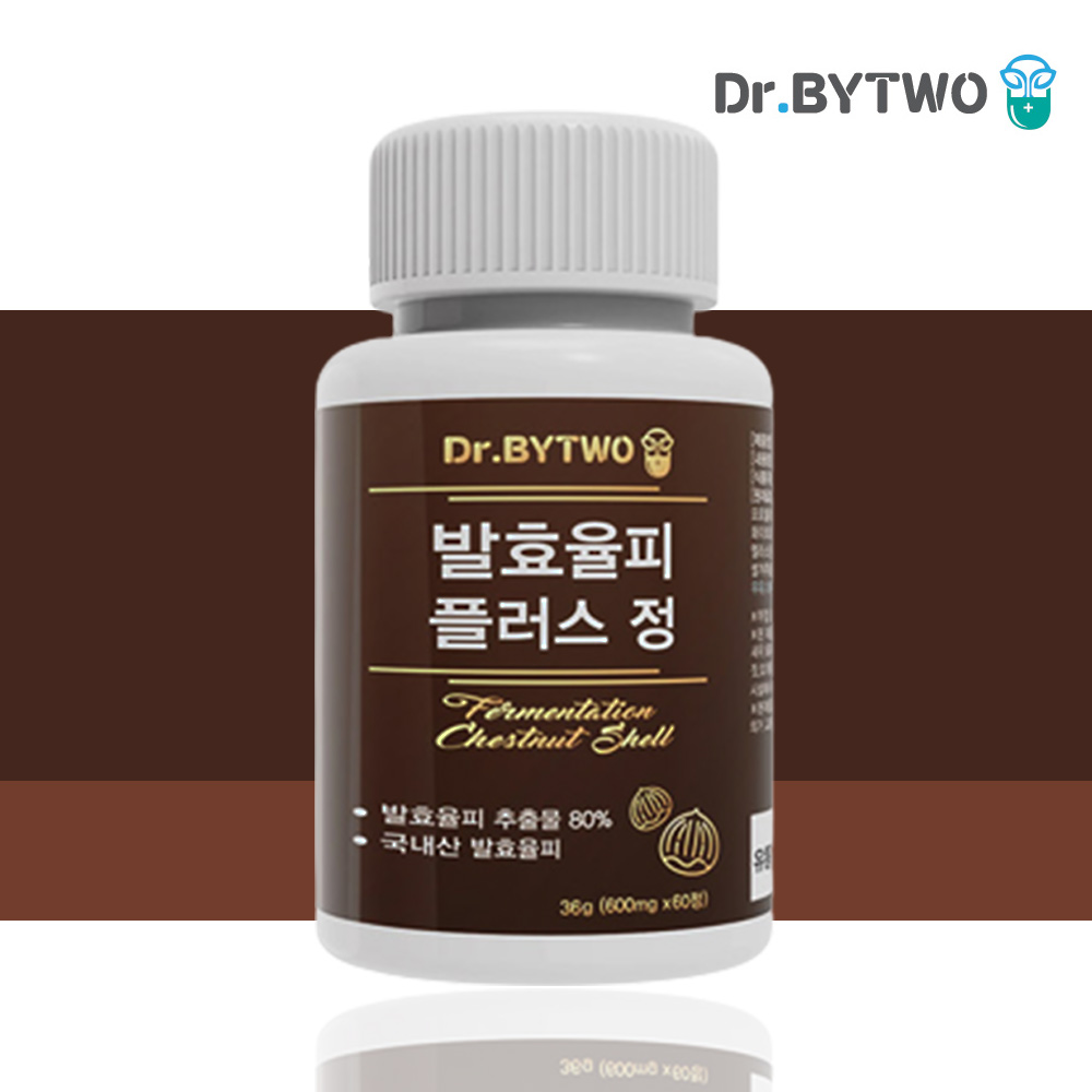 발효율피 락토페린 <b>발효율피추출물</b> 600mg 60정
