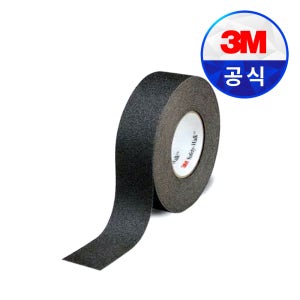 3M 논슬립테이프 다목적 610 미끄럼방지테이프 실내외 계단 검정 100MMX18M