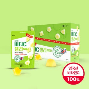 종근당 비타C 젤리 1,000mg 42g X 8봉 샤인머스캣맛 비타민C 구미 영양 간식