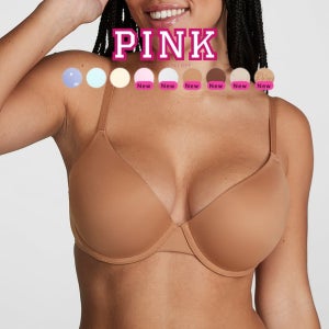 빅토리아시크릿 핑크 기본 푸쉬업 브라 에브리데이 빅시 65E 70F AA컵