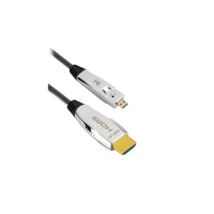 Micro HDMI to HDMI2.0 광 케이블 100m IN-MCHAOC2100