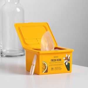 네시픽 프레쉬허브 오리진 데일리 마스크팩 30매 수분 진정 팔자주름 뽑아쓰는팩 1일1팩