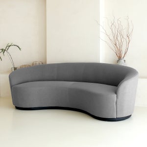 밀로 패브릭 소파 3인용 소파 인테리어 가구 쇼파 페브릭 천 3인 거실 카페(다크그레이)