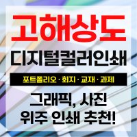 컬러 고해상도 인쇄 : 출력 제본 무선 와이어링 링제본 떡제본 교재 PDF 보고서