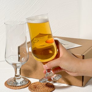 예쁜 맥주잔 귀여운 고블렛 맥주컵 2인 세트 특이한술잔 결혼선물 집들이선물