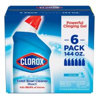 Clorox 클로락스 변기 클리너 세척 블리치 레인 클린 24 oz 680g 6팩