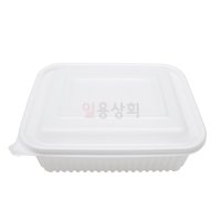 사각 찜용기 TY 23197 중 2000ml 200세트 백색