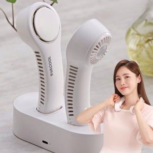 바쿨 좌우분리 목선풍기 넥밴드선풍기 넥선풍기 목풍기
