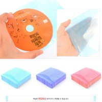 CD 속지 x 100p 부직포 케이스 보관 공시디 씨디 DVD 제작 굽기 cd케이스