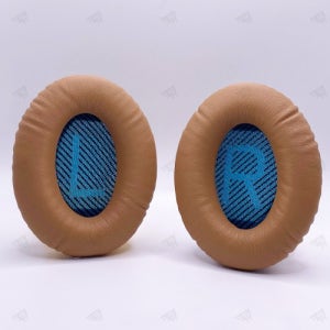 BOSE 헤드폰 캡 교체 이어패드 QC25 QC35 AE2 QC15 호환용 헤드폰 귀쿠션 커버 카키 2P