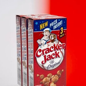 크래커 잭 캬라멜 팝콘과 땅콩 28g 3팩 set