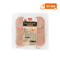 (정기배송)서브큐 쿡살라미 슬라이스 500g - 샌드위치햄, 대용량 샌드위치 재료