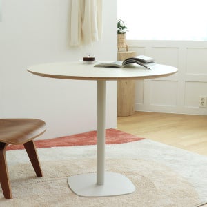 솜시 T라운드 hpl 호마이카 자작 식탁 원형 테이블 600 700 800 900