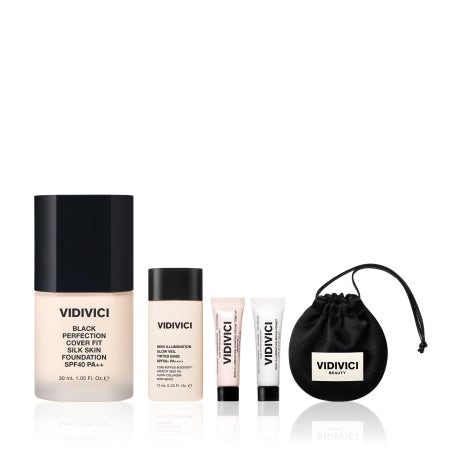 [슈퍼적립] 비디비치 블랙 퍼펙션 커버 핏 실크 스킨 파운데이션 30ml SPF 40 PA++ / 매끈 윤결 매트 파데