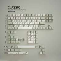 XMI pbt CLASSIC 염료승화 키캡 기계식 키보드 베이지 체리프로파일 커스텀키보드