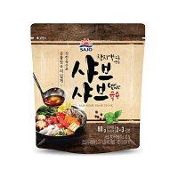 사조 참치액으로 만든 샤브샤브육수 80g