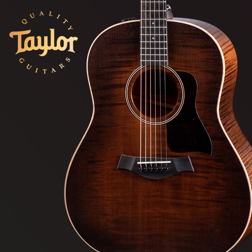 Taylor 테일러 TAYLOR AD27E Flame Top 플레임탑 어쿠스틱통기타 EQ픽업 올솔리드