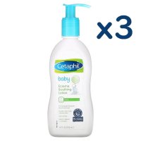 Cetaphil 세타필 베이비 에크즈마 수딩 바디로션 296ml x3팩