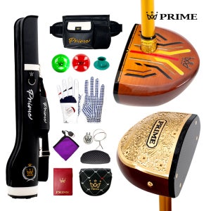 프라임 파크골프 4스타 브라운헤드 국산 최고급 파크골프채 세트 12종 풀세트