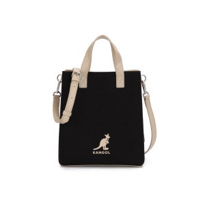 [캉골][N배송] 듀오 캔버스 미니 쇼퍼백 3877 블랙