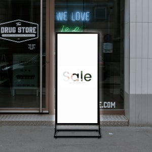 단면 방수형 CMRLB-60120 광고 홍보 안내 POP 배너 LED 라이트 패널