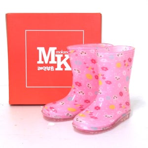 모칸도 아동장화 레인부츠 아동용 센트 연핑크토끼 140-230