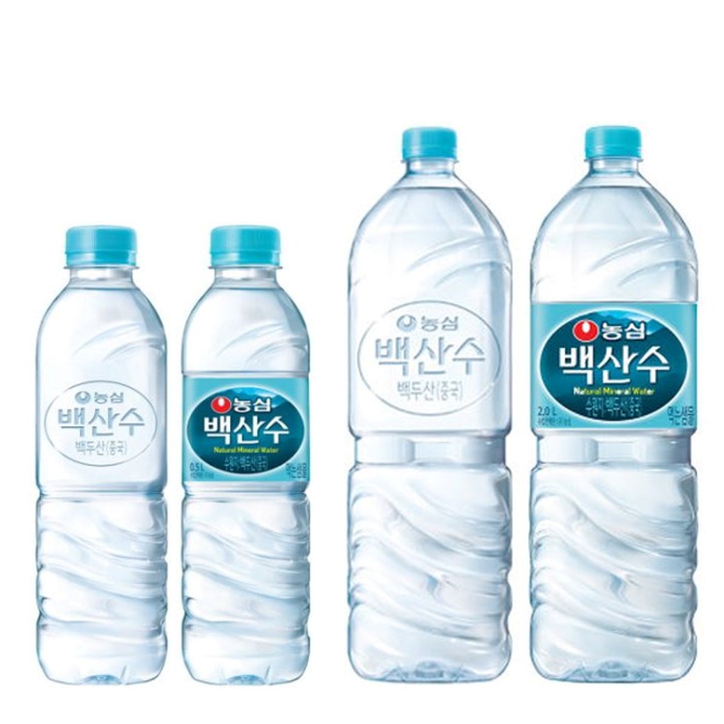 농심 백산수 500ml 1병 생수