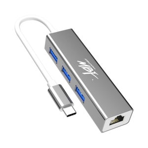USB 3.1 C타입 기가 랜카드 3포트 허브 겸용 유선 랜카드 MBF-UC4IN1