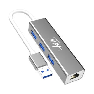 USB 3.0 기가 랜카드 USB 3포트 허브 겸용 유선 랜카드 MBF-U303L