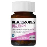 Blackmores 블랙모어스 아이언 철분 어드벤스드 비타민 30 타블렛