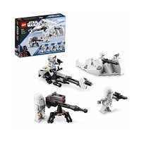 LEGO 75320 Star Wars Snowtrooper Battle Pack with 4 Figures, Weapons and Nozzle Sledge, Building Toy