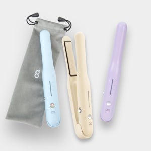 오아 무선 고데기 미니 판 매직기 스트레이트 뿌리 볼륨 앞머리 미용실 휴대용