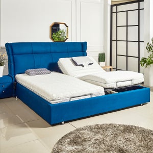 뷰리 패브릭 모션침대 2인용 전동 자동 부부 움직이는 리클라우드 침대 트윈형(TW)