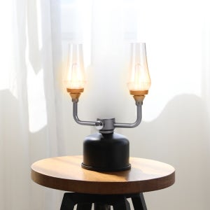 이노뷰 스위스알파인클럽 루미너스 듀플로 블랙 클래식 LED랜턴 캠핑 무드램프 충전식 감성랜턴