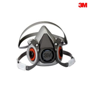 3M 6200 방독마스크 방독면 방진면 마스크 반면형