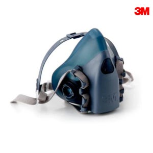 3M 7502 방독면 방진면 방독마스크 실리콘 마스크