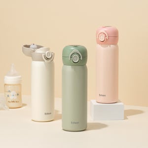 에디슨 스마트 온도표시 분유 보온병 텀블러 500ml 신생아 아기 분유 보온병 보온 물병