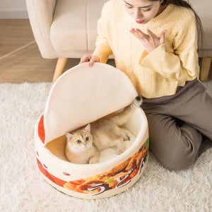 요기쏘 고양이 우동 숨숨집 하우스 집 마약쿠션