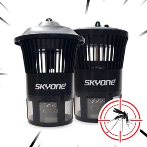 SKYONE 야외용 전기 포충기 포획기 스카이엠 모기 나방 하루살이 해충유인 램프