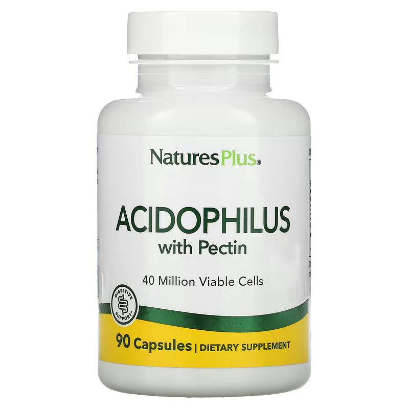 <b>NaturesPlus</b>, 애시도필러스 펙틴 함유 90캡슐